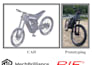 cycle or bike main frame structure, plus suspension system design